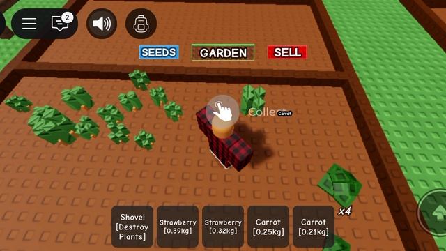 ВЫРАСТИЛ СВОЙ САД в ROBLOX grow a garden #1 смотреть онлайн