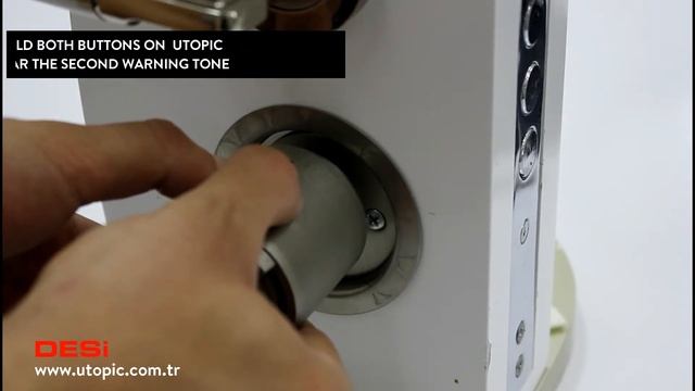 DESi Smart Lock Utopic R - How to reset Utopic R смотреть онлайн