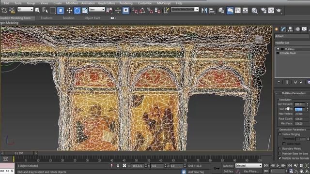 3D Max Polygon azaltma 2017 (2 dk da polygon azaltma) смотреть онлайн