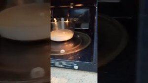 Овсяная каша в микроволновке