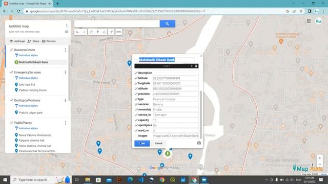 How to make a simple web map without coding? | Google My Maps | Map Adda смотреть онлайн
