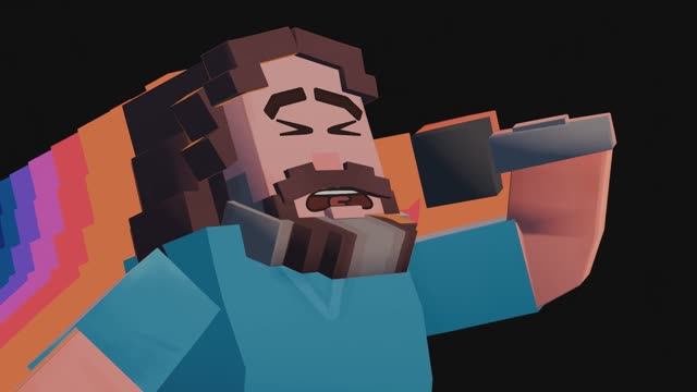 СТИВ ЛАВА ЧИКЕН ПЕСНЯ АНИМАЦИЯ / Steve's Lava Chicken (From "A Minecraft Movie") | Unofficial Video смотреть онлайн