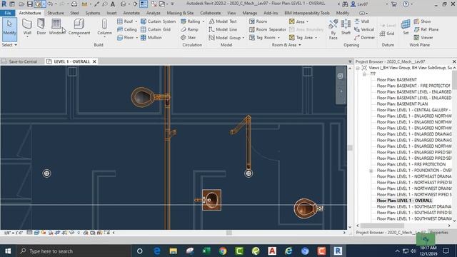 Revit 2020 Central Model смотреть онлайн