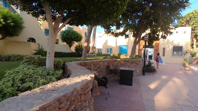 Zahabia 3*. Хургада. Территория отеля.