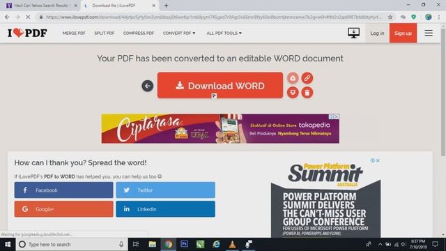 Cara Merubah File PDF ke Word dan Word ke PDF смотреть онлайн