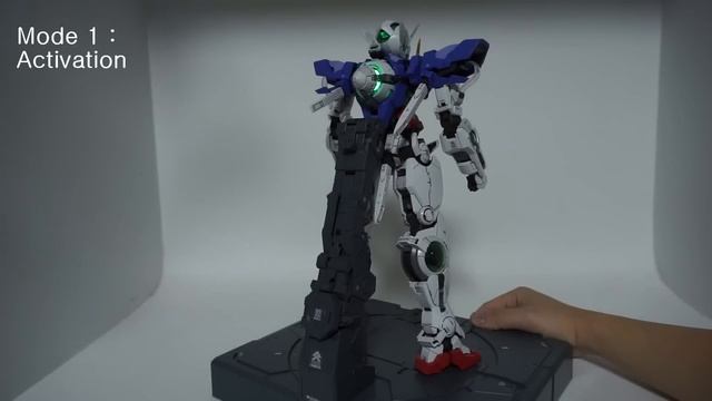 PG Gundam Exia [Lighting Model] - LED Effect (no sound) смотреть онлайн