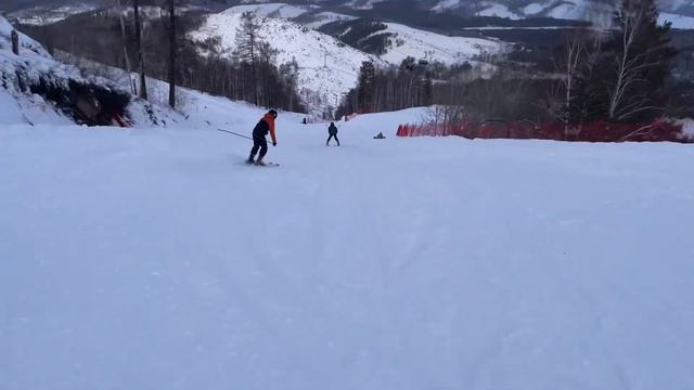 Трасса 1, Абзаково. 6 февраля 2024 г. смотреть онлайн