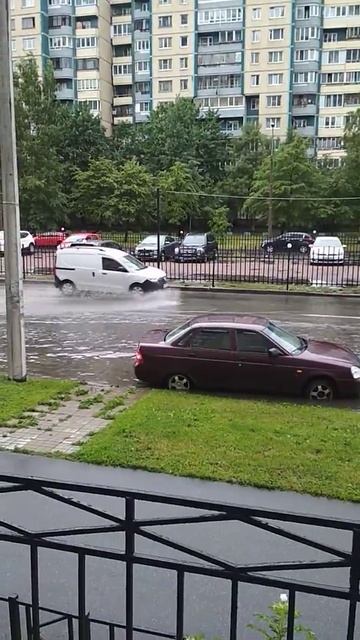 Санкт-Петербург, пр. Сизова, 9 июля 2019, потоп смотреть онлайн