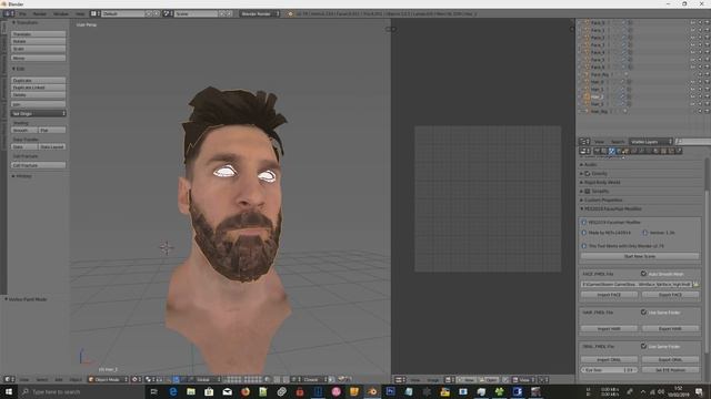 Hair anim using vertex colors смотреть онлайн