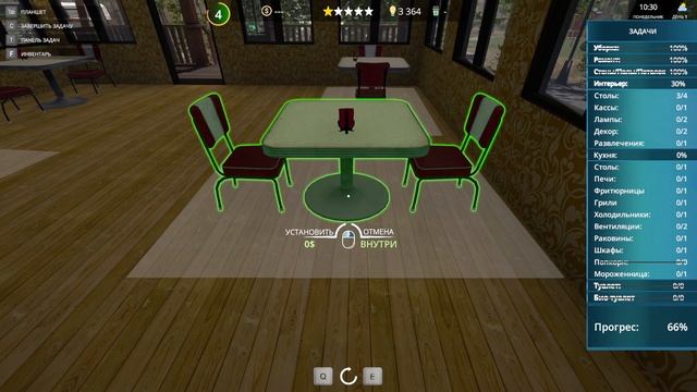 Зарабатываем денег на туалет / cafe owner simulator #3 смотреть онлайн