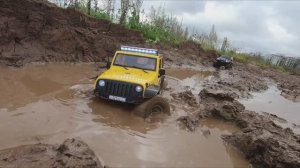 Сравнительный тест внедорожников. Pajero и Jeep