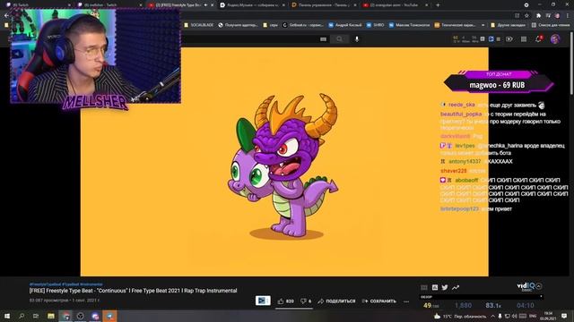 ГЕНИАЛЬНЫЙ ФРИСТАЙЛ МЕЛЛШЕРА || Нарезка стрима Mellsher