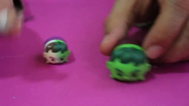 Marvel Tsum Tsum Series 5 3 pack with Hulk! смотреть онлайн