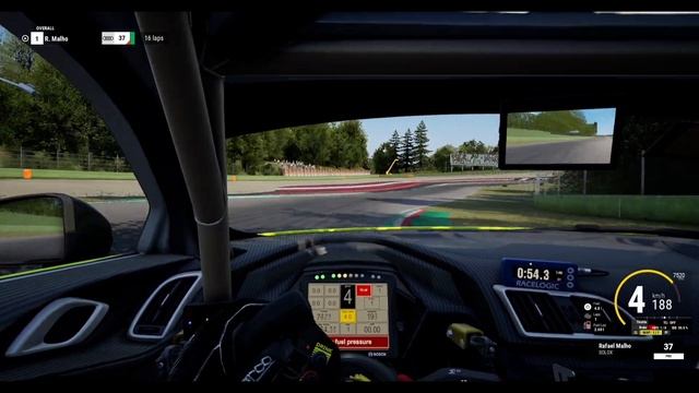 Audi R8 LMS GT2 Imola ACC Setup 1:40.6 смотреть онлайн