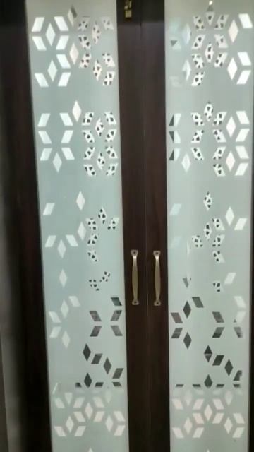 Pooja Mandir Deco Glass Doors