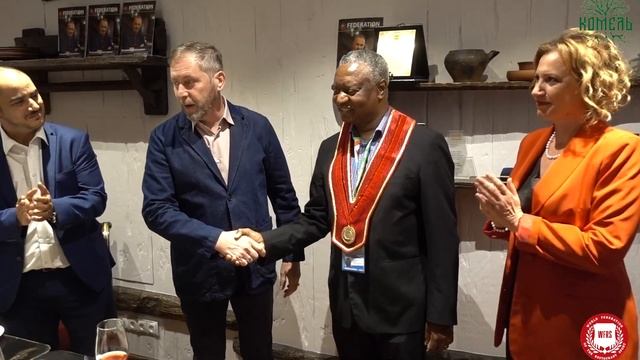 Президентский Ужин в честь Африканских гостей Форума в Российском Центре WFRS смотреть онлайн