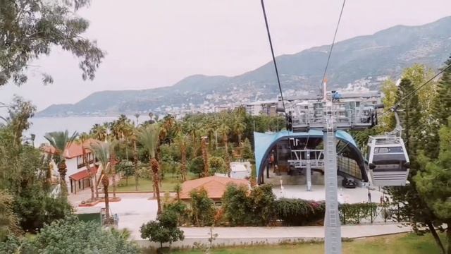 Канатная дорога Алании. Alanya teleferik. смотреть онлайн