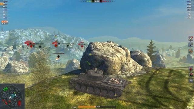 Defender Mk.1 | 6,549 DAMAGE | WoT Blitz ACE Replays смотреть онлайн