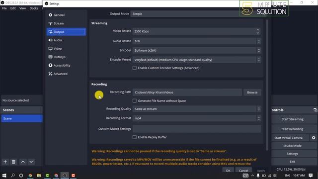 How to change obs video format 2024 (Quick & Easy) смотреть онлайн