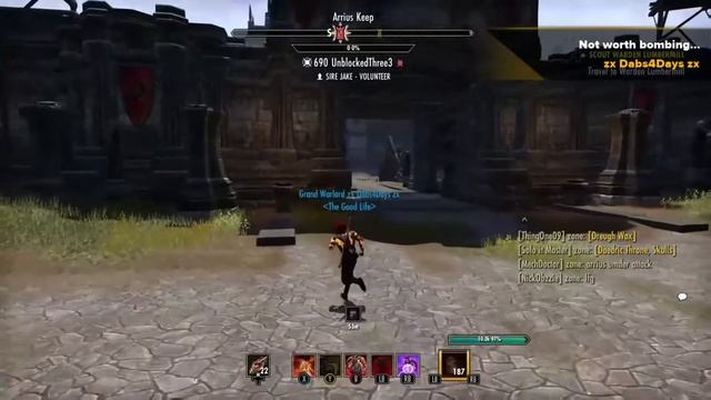 ESO PvP - Magic Nightblade (Bomblade Build) - zx Dabs4Days zx - The Good Life Xbox NA смотреть онлайн