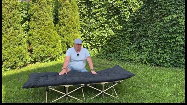 Обзор раскладушки для кемпинга