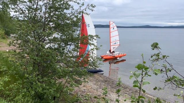 Шайтан - регата на парусных катамаранах на озере Иткуль 2024 смотреть онлайн