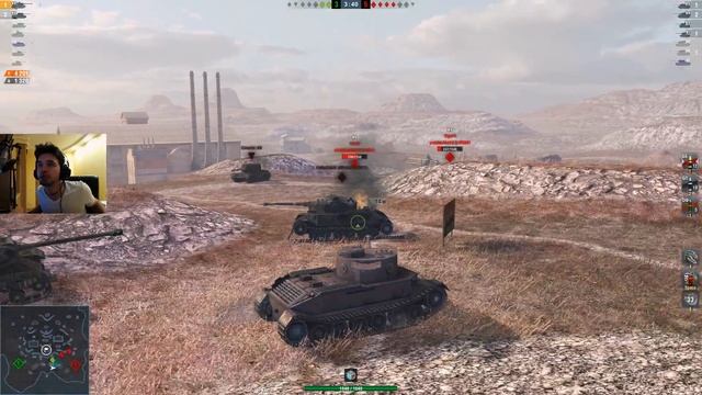 WoT Blitz - Танки выживания на каникулах. Tiger P и ТОП урон - World of Tanks Blitz (WoTB) смотреть онлайн