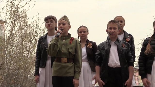 Фронтовая бригада поздравила ветерана Веркошанскую Анастасию Ивановну смотреть онлайн