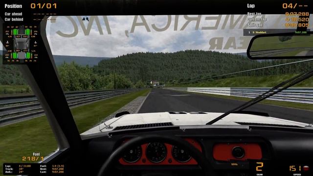 Nordschleife VLN BMW 3.5 CSL 24V IMSA Feierabendrunde :) смотреть онлайн