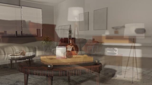 Blender Eevee Interior Design Visualization - sample render (updated) смотреть онлайн