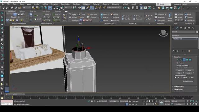 Bathroom accessory #2 modeling in 3dsmax смотреть онлайн