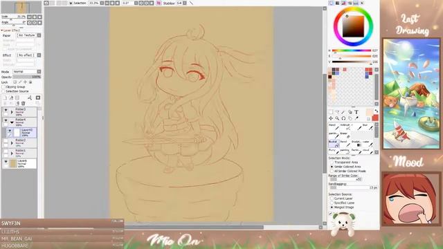 Speedpaint - Chibi (Paint Tool SAI) - Original Character #1 смотреть онлайн