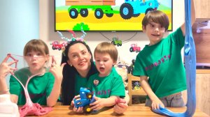 РЕМИЗЯТКИ и Синий Трактор приготовили слайм своими руками! Смотри видео и сделай свой слайм) slime