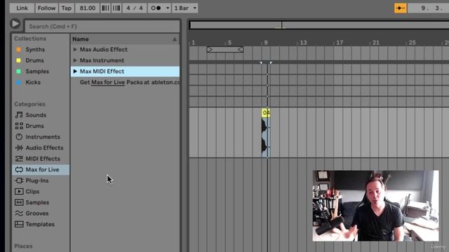 Ableton 11 Live Masterclass 23 - Max For Live смотреть онлайн