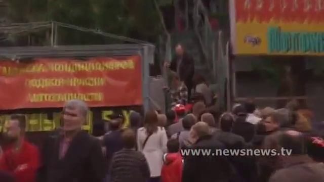 УКРАИНА.Такого Киев не ждал 100 тысяч украинцев в Москве на референдуме 11 05 14 смотреть онлайн