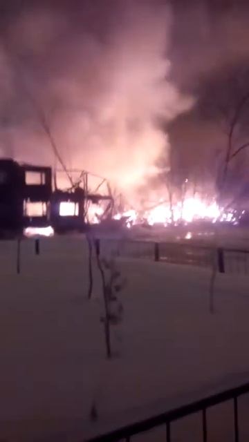 Пожар, Новый Уренгой смотреть онлайн