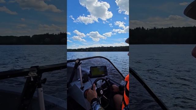 Рузское водохранилище на лодке, есть отличные слипы смотреть онлайн