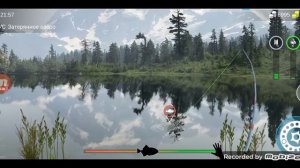 My Fishing world// ловим на затереном  озере(1) часть
