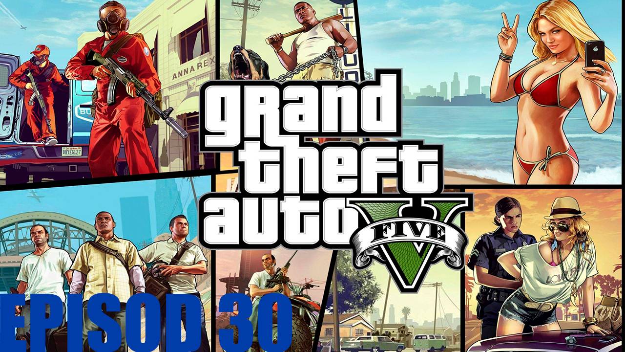 Прохождение игры Grand Theft Auto 5 (Без комментариев)