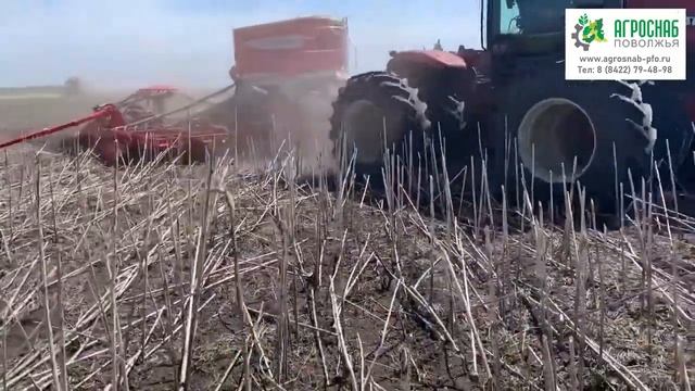 Сеялка Pottinger TERRASEM по подсолнечнику