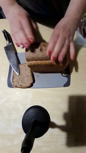 Домашний хлеб ржано-пшеничный, на закваске