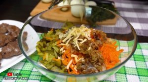 Не зря этот салат НРАВИТСЯ ВСЕМ!! Очень вкусный!! | Кулинарим с Таней