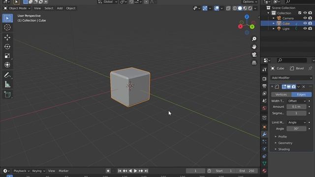 How to make smooth edges/corners in blender смотреть онлайн