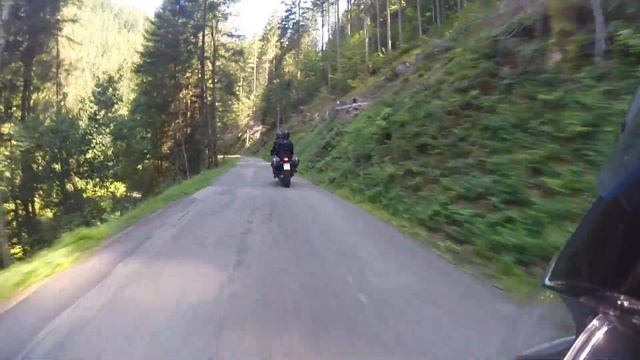 With the BMW K1600GTL through the Black Forest in summer 2015 смотреть онлайн