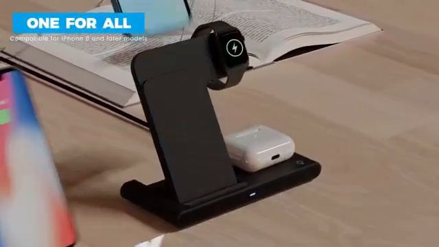 Wireless Charger 3 in 1 | #gadgets #tech #smartgadgets #wireless смотреть онлайн