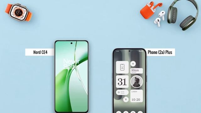 OnePlus Nord CE4 ⚡ vs ⚡ Nothing Phone (2a) Plus Full Comparison смотреть онлайн