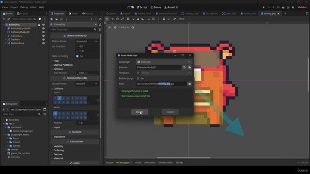 16 -Creating Platform Enemy смотреть онлайн