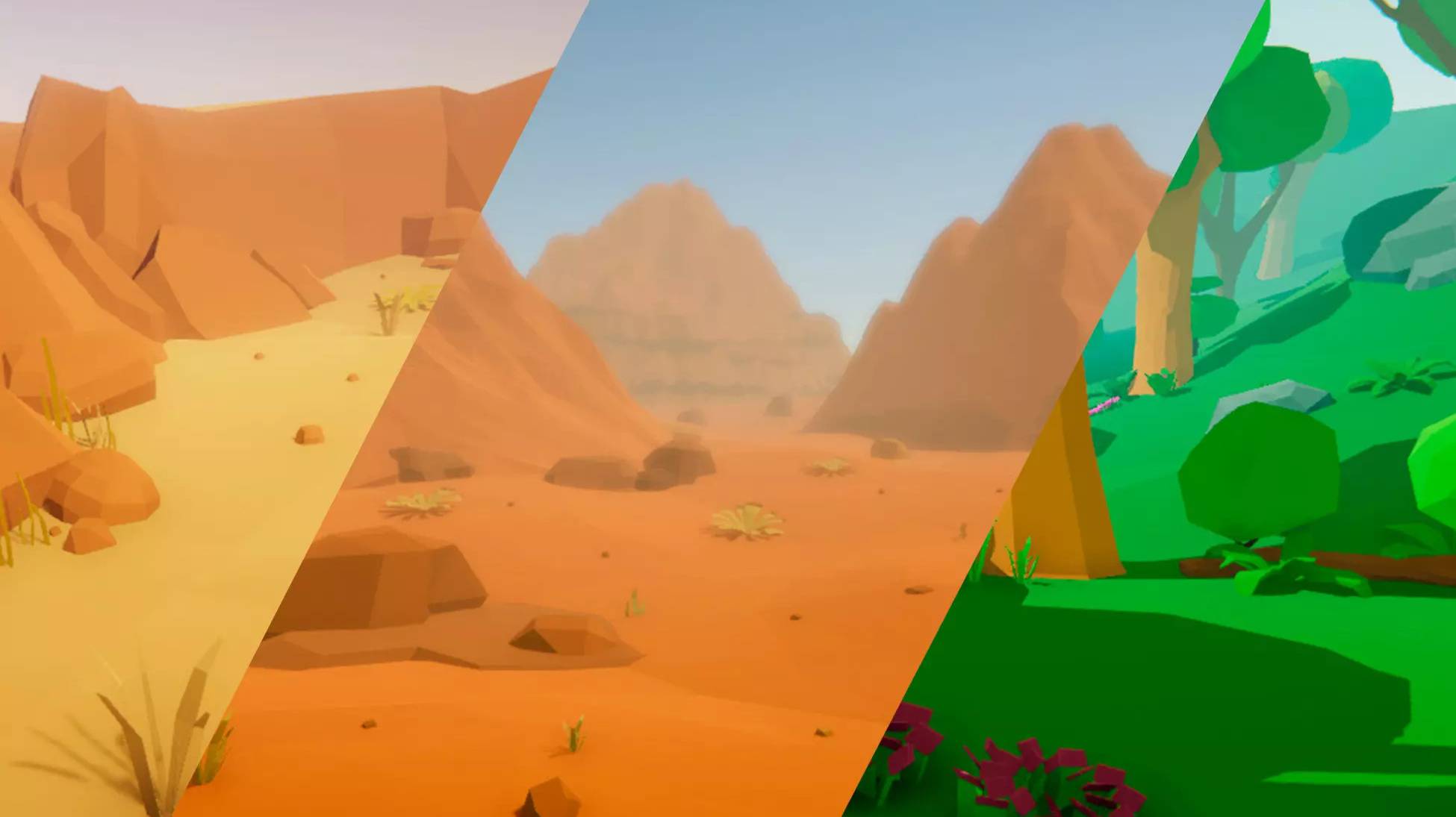 Asset Unity - LowPoly Environment Pack