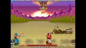 Blood Bros - 2 нуба (2 players) MAME
