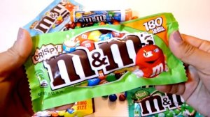 M&M's Collection Candy Unboxing